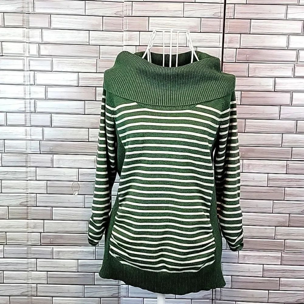 89th & Madison pullover cowel neck sweater Size M
